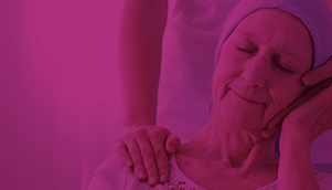 Elderly Woman Oncology Treatment