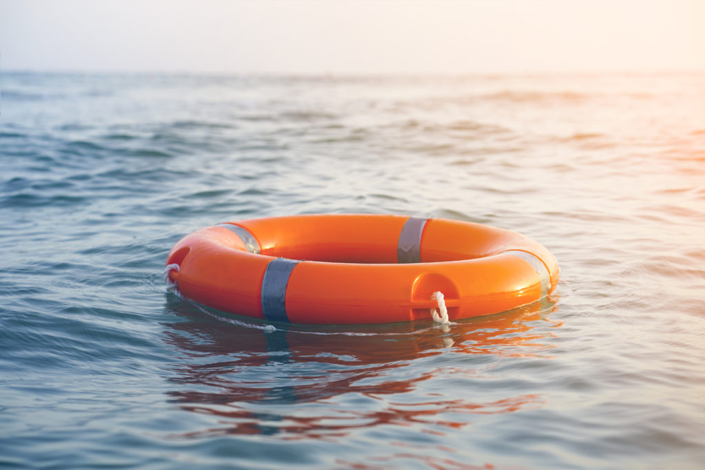 floating life raft