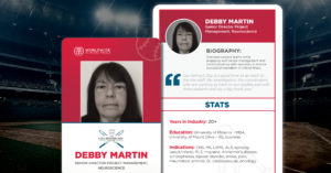 Debby Martin ALS baseball card